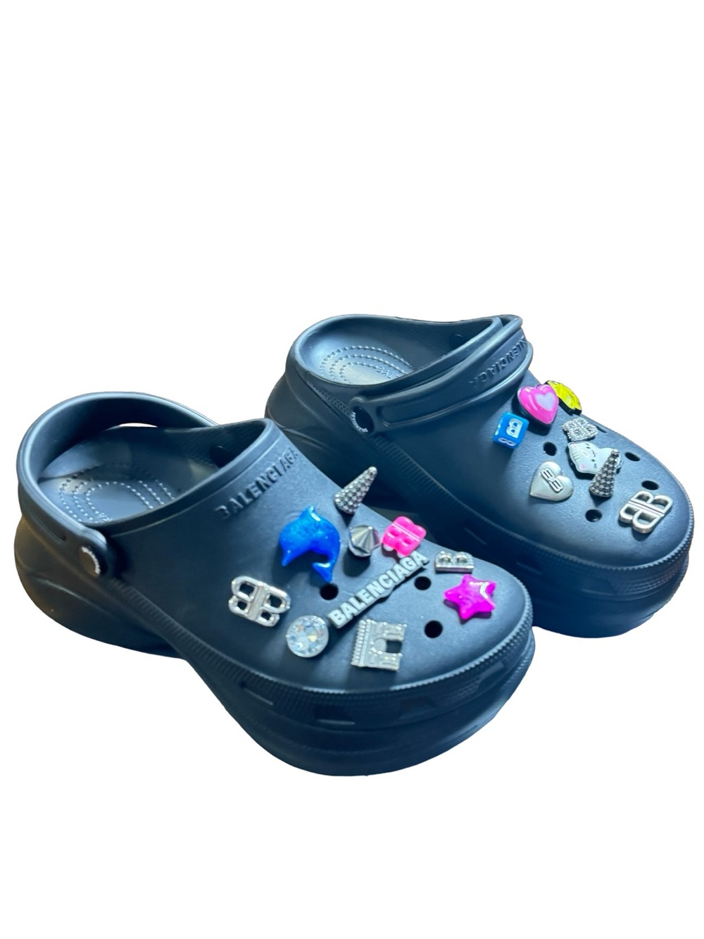 Balenciaga x Crocs Madame Jibbitz Mule Platform Strap — Size 39